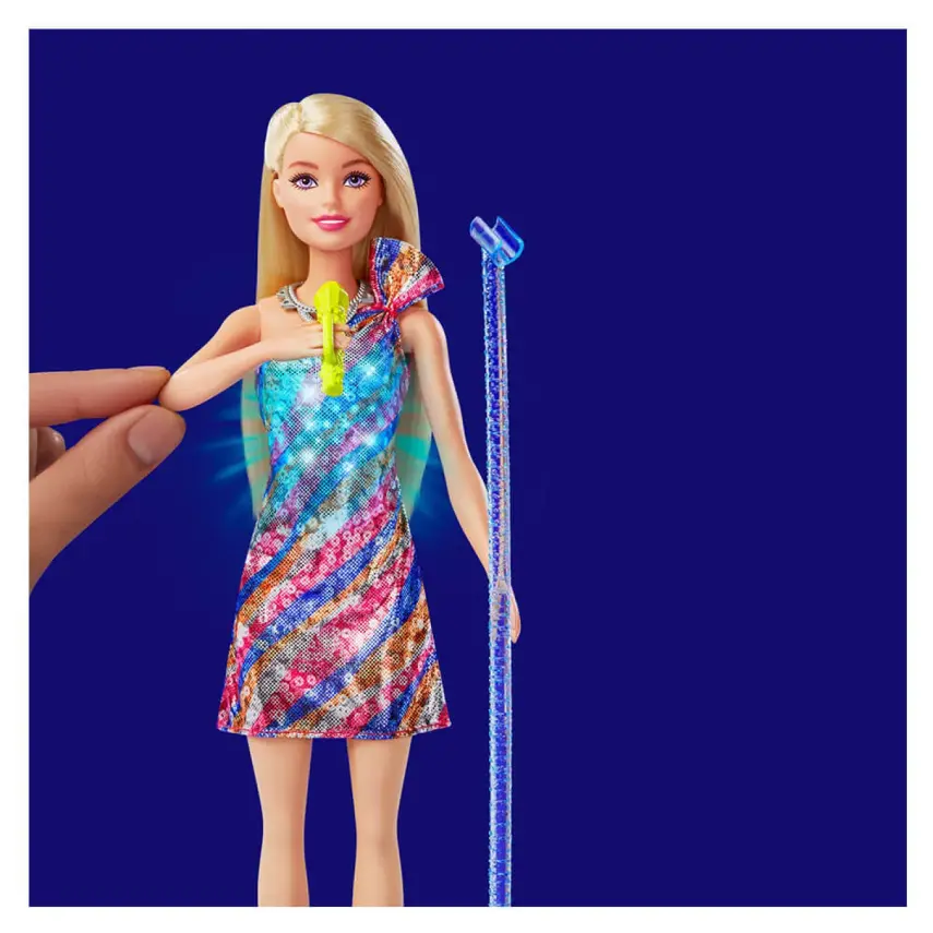 Barbie Büyük Hayaller Serisi Malibu Şarkıcı Bebek  - 7