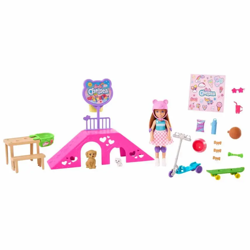 Barbie Chelsea Kaykay Parkı - 8