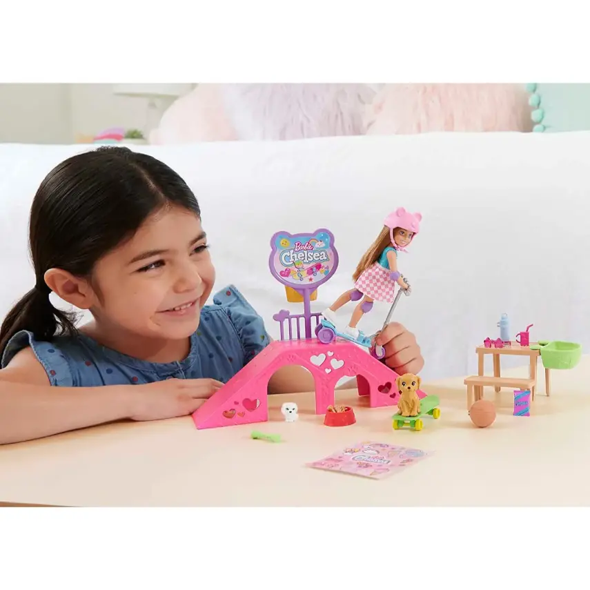 Barbie Chelsea Kaykay Parkı - 9