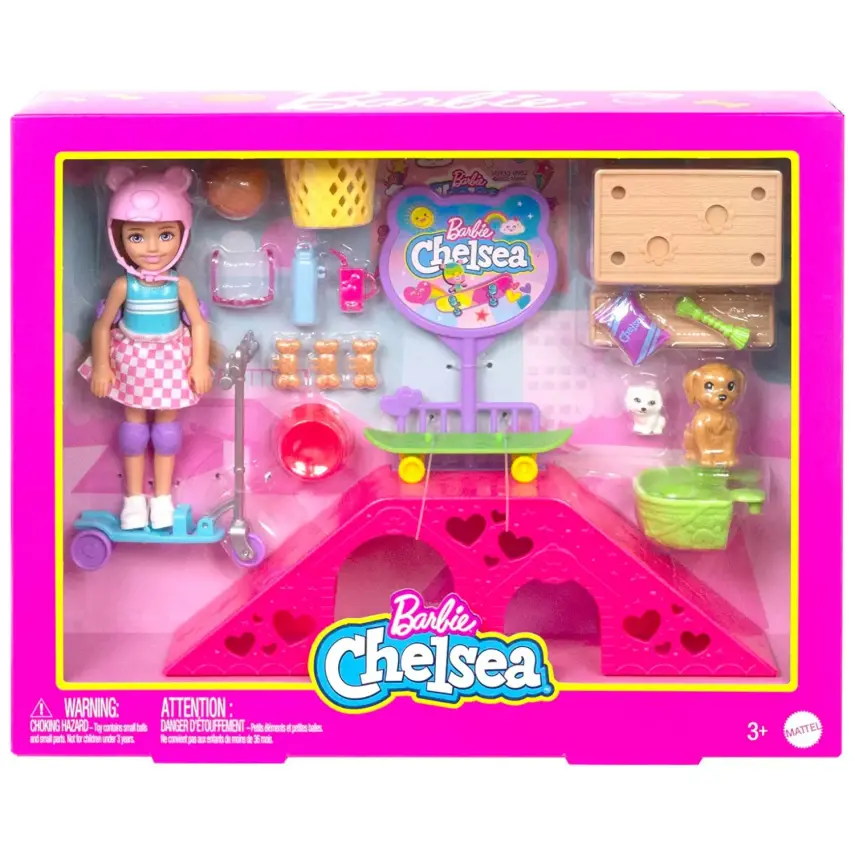 Barbie Chelsea Kaykay Parkı - 4