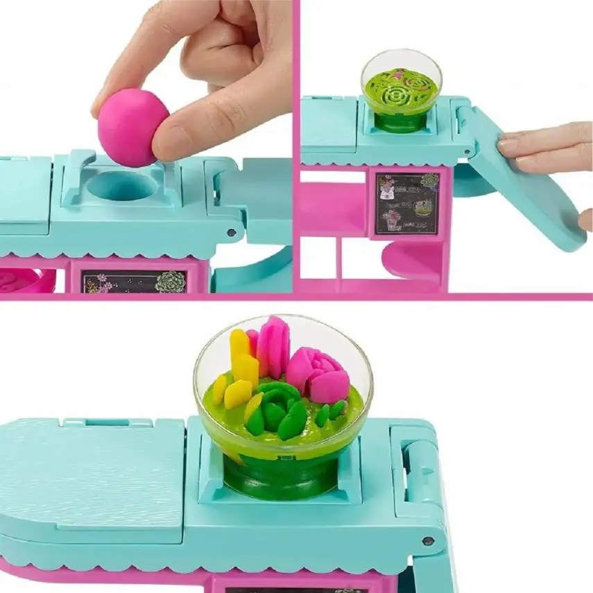 Barbie Çiçekçi Bebek ve Oyun Seti - 3