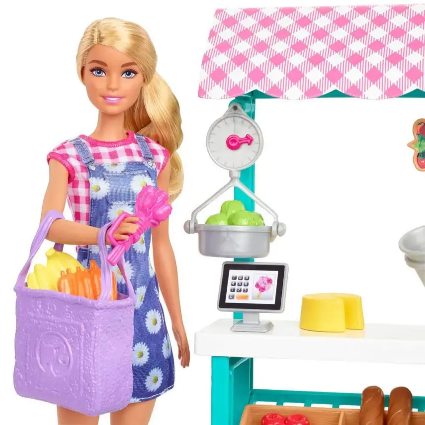 Barbie Çiftçi Pazarı Oyun Seti - 2