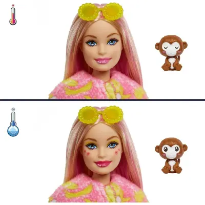 Barbie Cutie Reveal Bebekler Barbie Tropikal Orman Serisi - 4