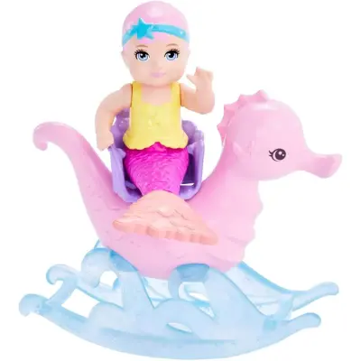 Barbie Dreamtopia Deniz Kızı Bebek ve Çocuk Oyun Alanı - 3
