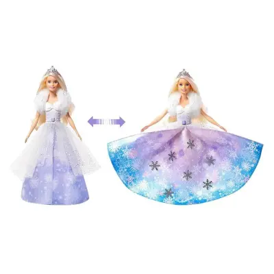 Barbie Dreamtopia Karlar Prensesi Bebek - 5