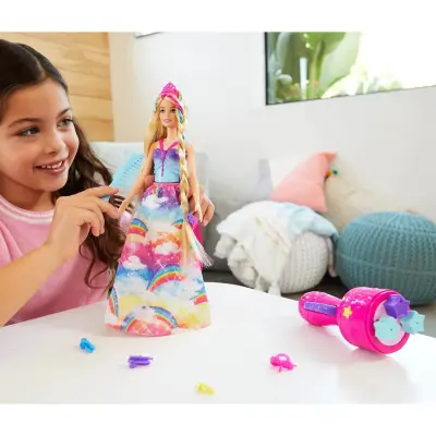 Barbie Dreamtopia Örgü Saçlı Prenses ve Aksesuarları - 3