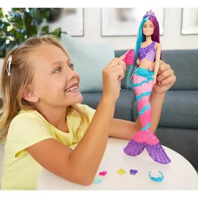 Barbie Dreamtopia Uzun Saçlı Bebekler - 7