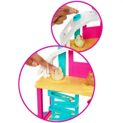 Barbie Eğlenceli Çiftlik Hayatı Oyun Seti - 4
