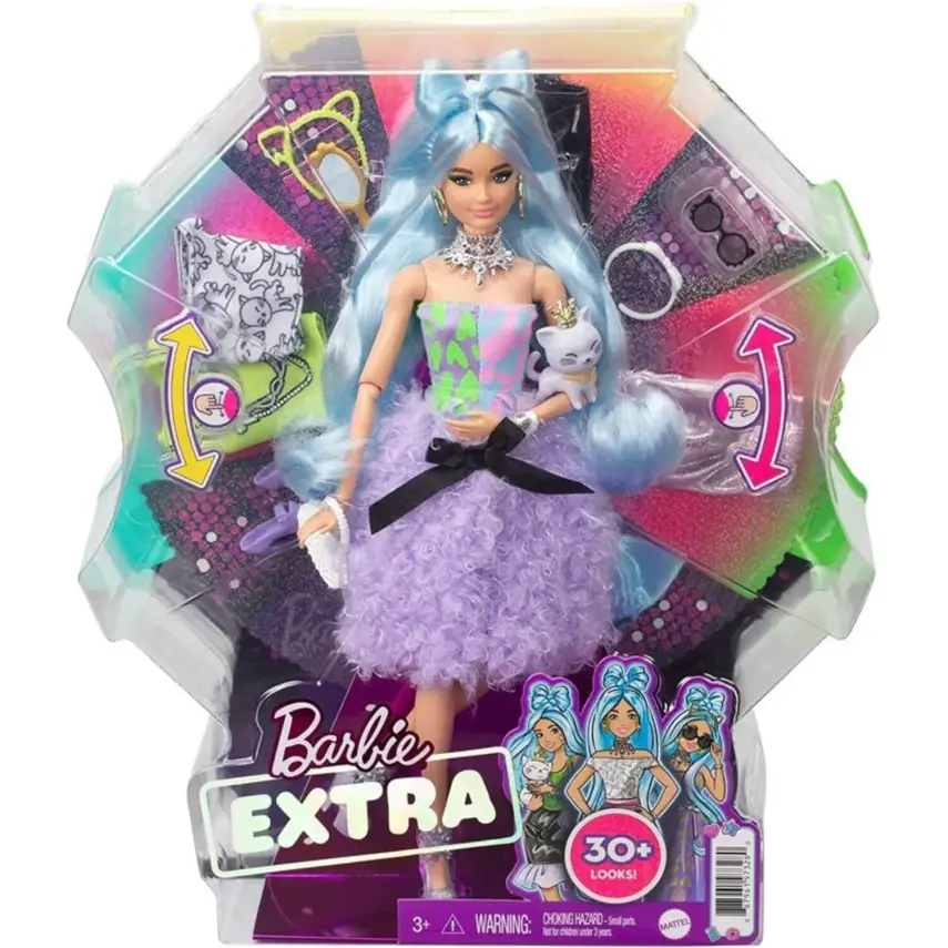 Barbie Extra Deluxe Moda Lalka - 1
