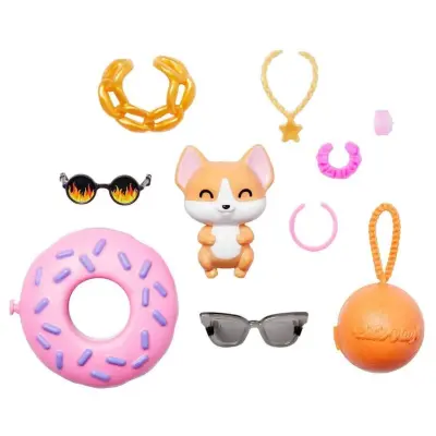 Barbie Extra Ekose Ceketli Bebek - 5