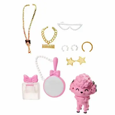Barbie Extra Fancy - Pembe Kostümlü Bebek - 6