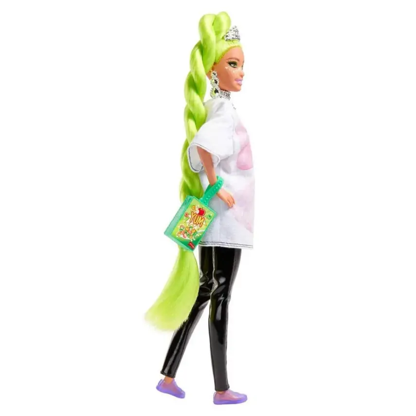 Barbie Extra Neon Saçlı Bebek - 1