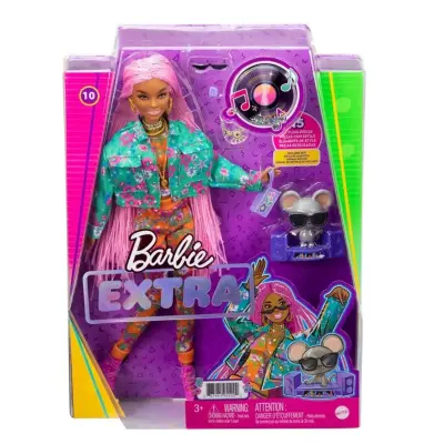 Barbie Extra Örgü Saçlı Bebek - 5