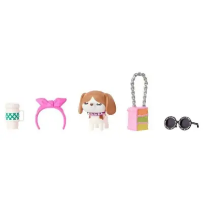 Barbie Extra Pembe Bandanalı Bebek - 3