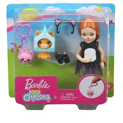 Barbie Kostümlü Chelsea ve Hayvancığı Oyun Setleri (1)