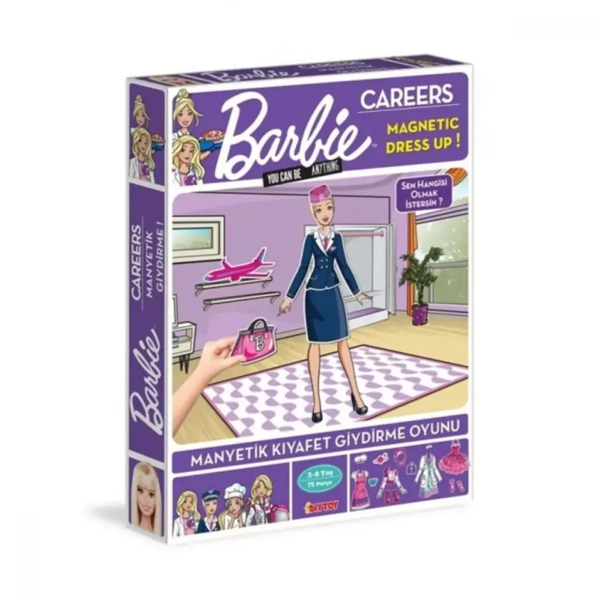 Barbie Magnet Kariyer Bebeği Kıyafet - 2