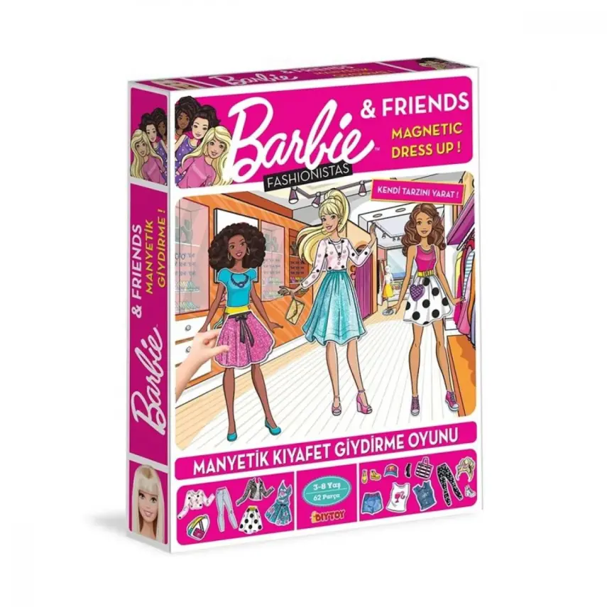 Barbie Magnet Moda Zamanı Kıyafet - 1