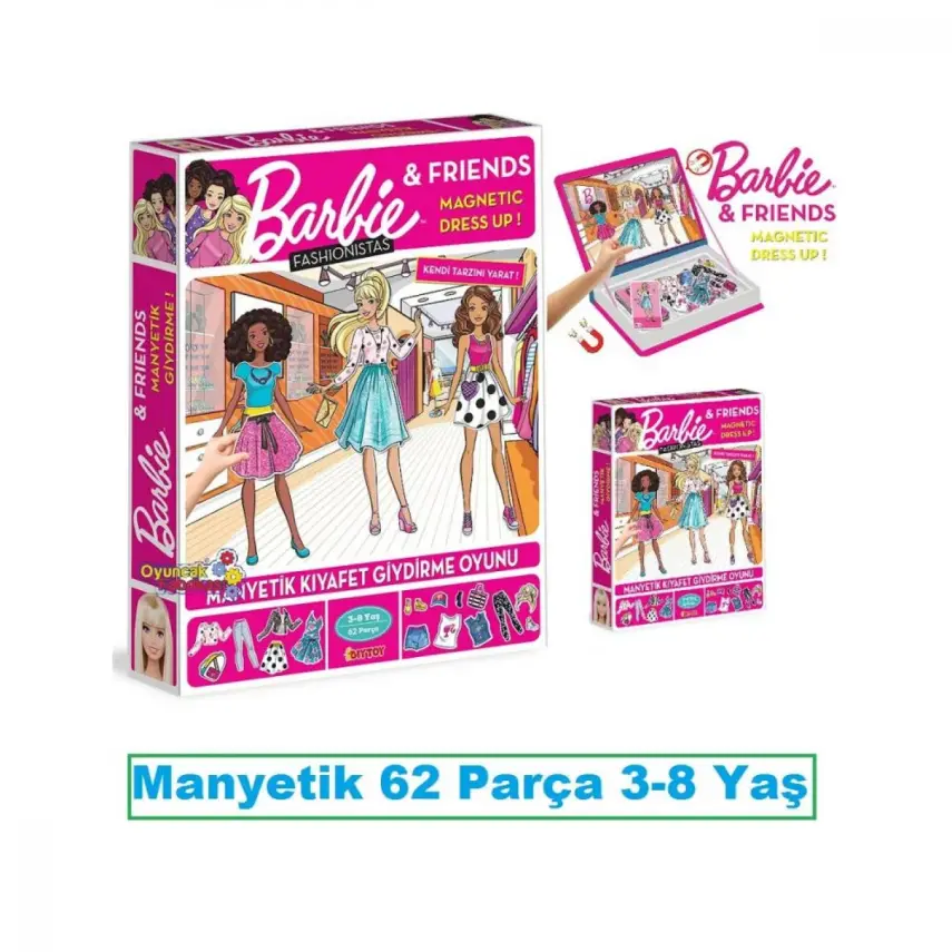 Barbie Magnet Moda Zamanı Kıyafet - 3
