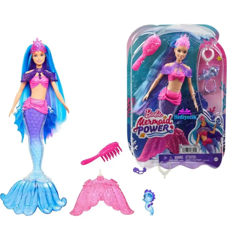 Barbie Malibu Deniz Kızı Bebeği - 5