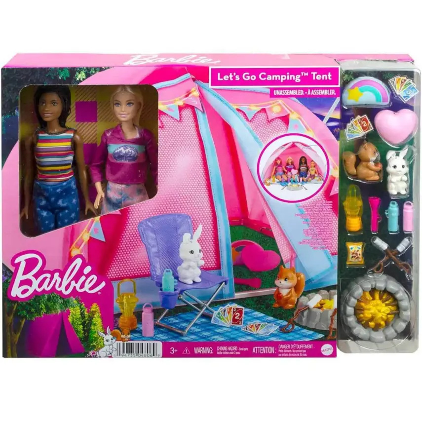Barbie Malibu ve Brooklyn Kampta Oyun Seti - 5