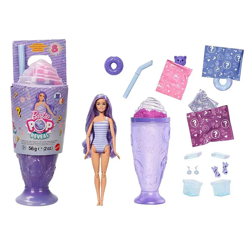 Barbie Pop Reveal Barbie Atıştırmalık Serisi - 1