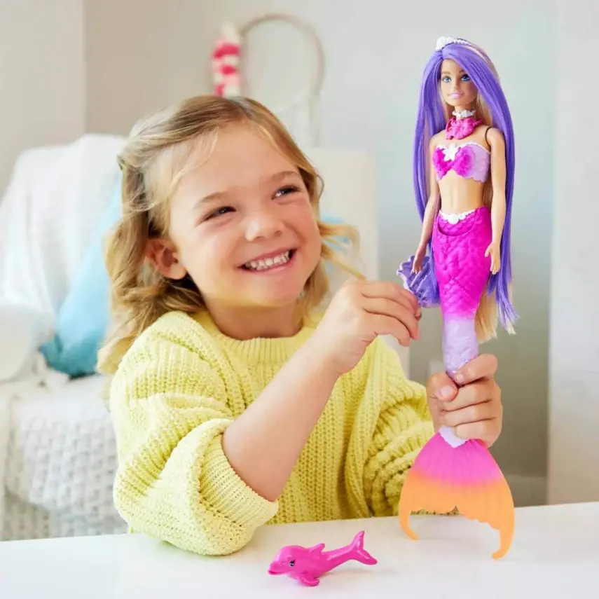 Barbie Renk Değiştiren Deniz Kızı ve Aksesuarları - 6
