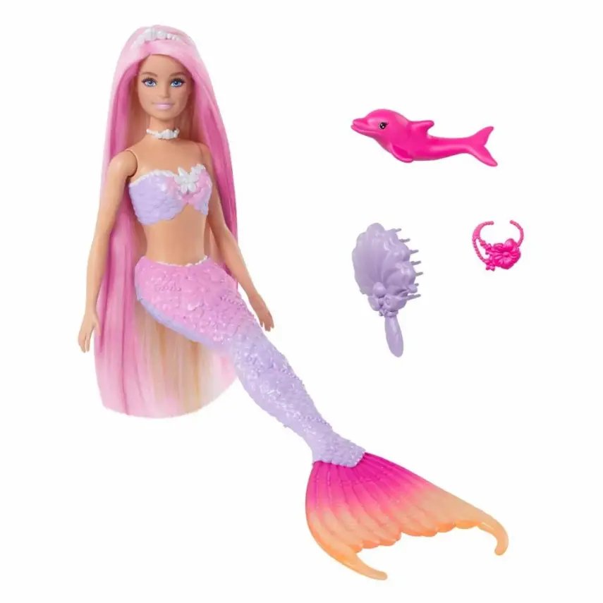 Barbie Renk Değiştiren Deniz Kızı ve Aksesuarları - 1