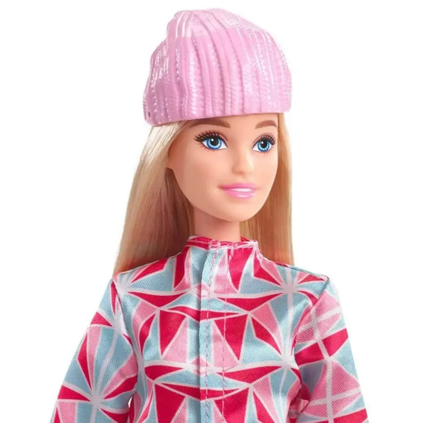 Barbie  Snowboard Sporcusu Bebek - 2
