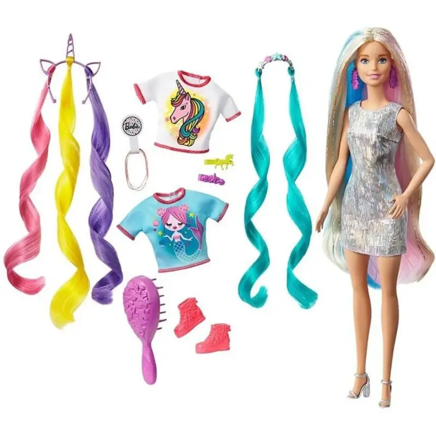 Barbie Sonsuz Saç Eğlencesi Bebek - 1