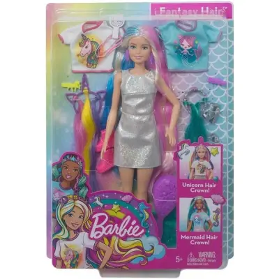 Barbie Sonsuz Saç Eğlencesi Bebek (1)