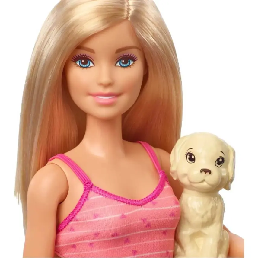 Barbie ve Köpekleri Banyo Keyfinde Oyun Seti - 4