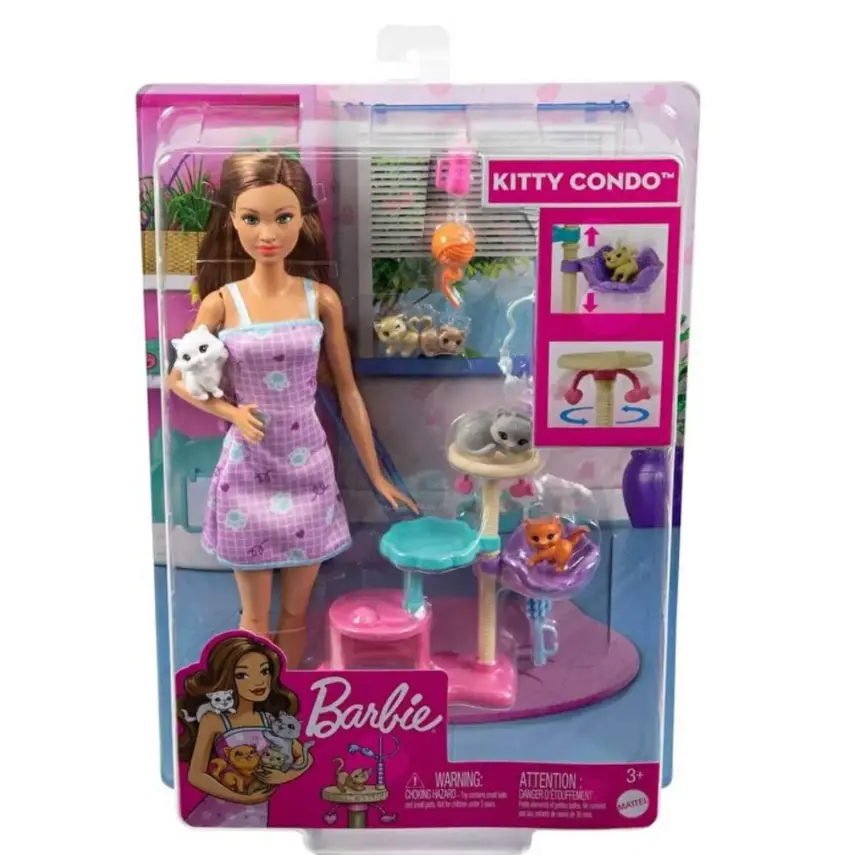 Barbie ve Yavru Kedileri Oyun Seti - 5