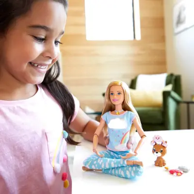 Barbie Wellness Barbie Nefes Egzersizi Bebeği - 5