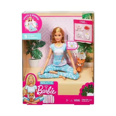 Barbie Wellness Barbie Nefes Egzersizi Bebeği - 4