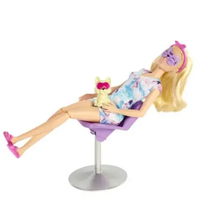Barbie Welness Işıltı Dolu Spa Günü Oyun Seti - 7