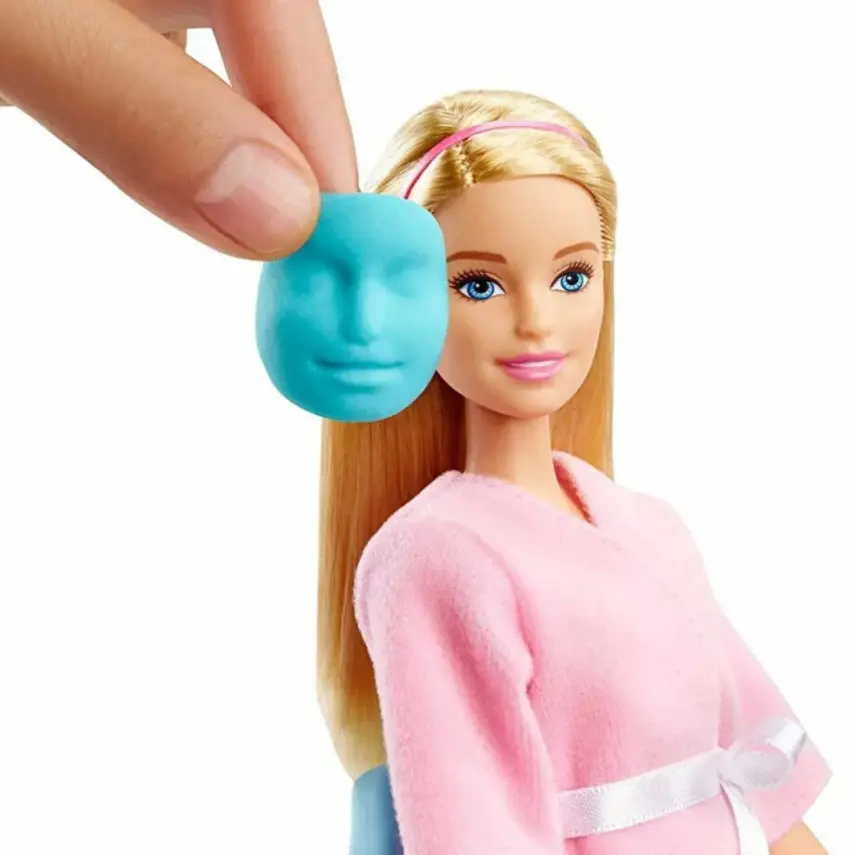 Barbie Yüz Bakımı Yapıyor Oyun Seti - 4