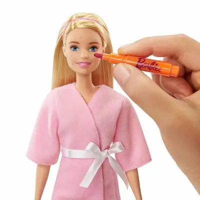 Barbie Yüz Bakımı Yapıyor Oyun Seti - 3