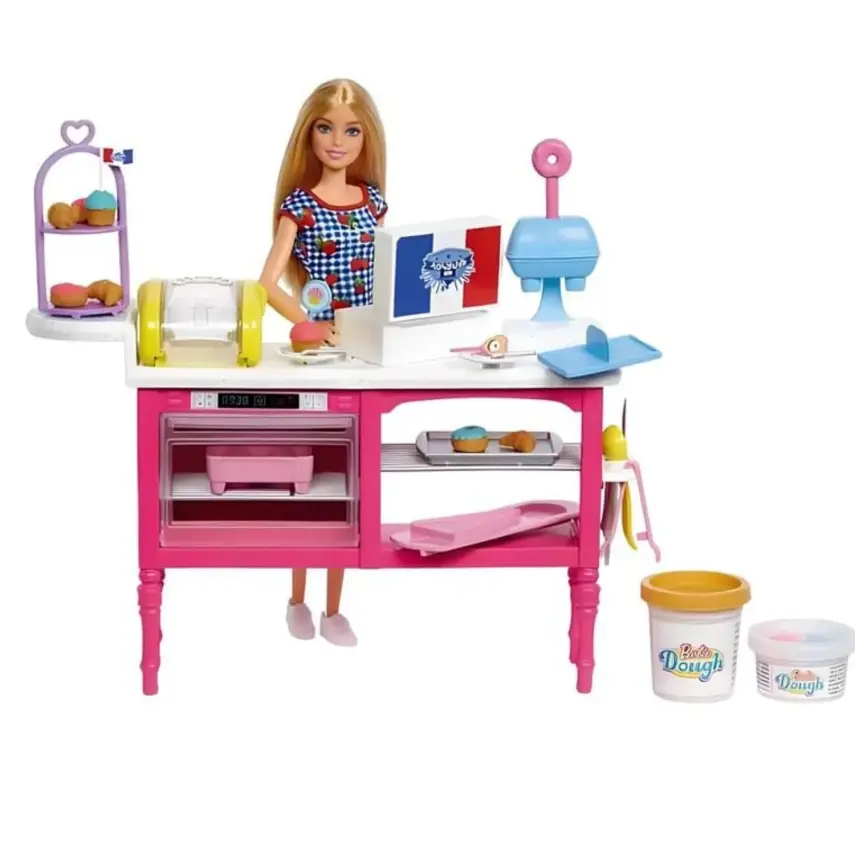 Barbie'nin Eğlenceli Kafesi Oyun Seti - 1