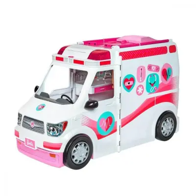 Barbie'nin Işıklı ve Sesli Ambulansı