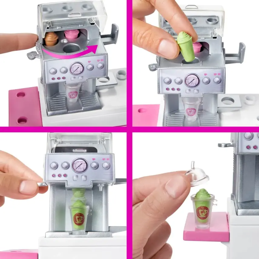 Barbie'nin Kahve Dükkanı Oyun Seti - 4