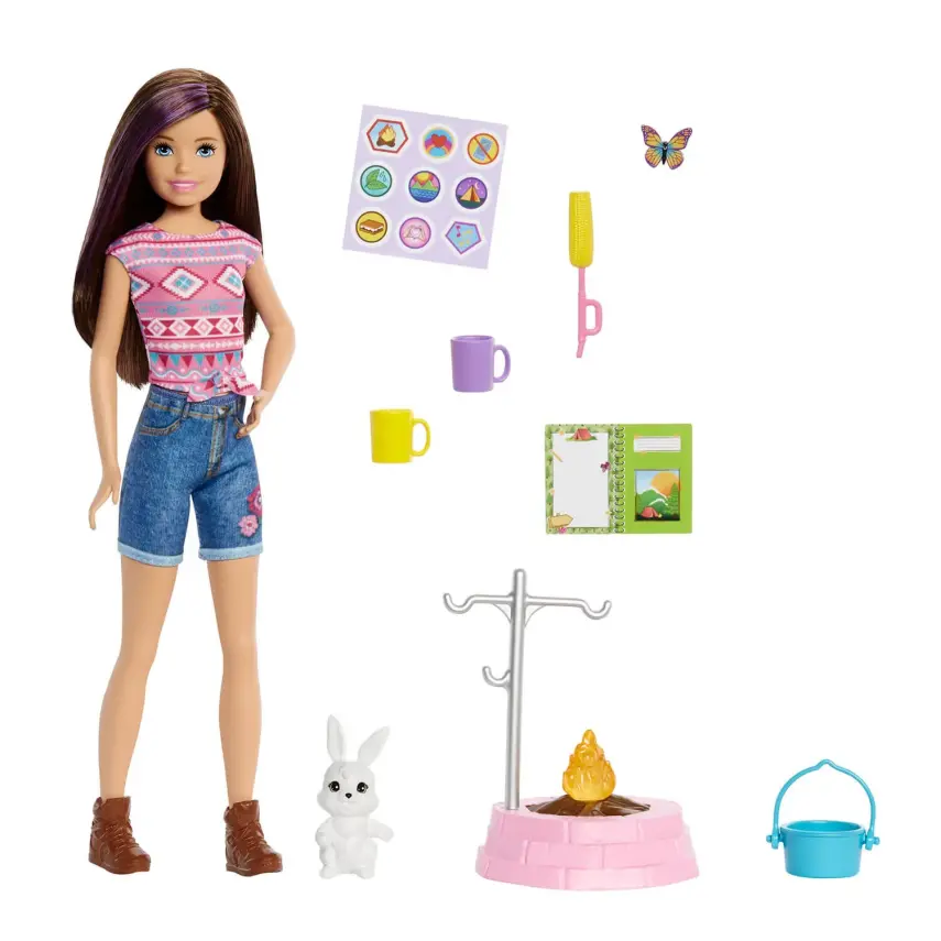 Barbie'nin Kız Kardeşleri Kampa Gidiyor Oyun Seti - 1