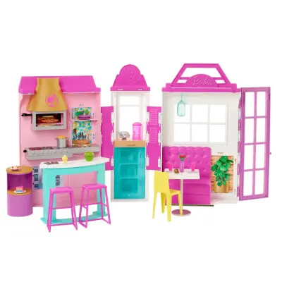 Barbie'nin Muhteşem Restoranı Oyun Seti - 1