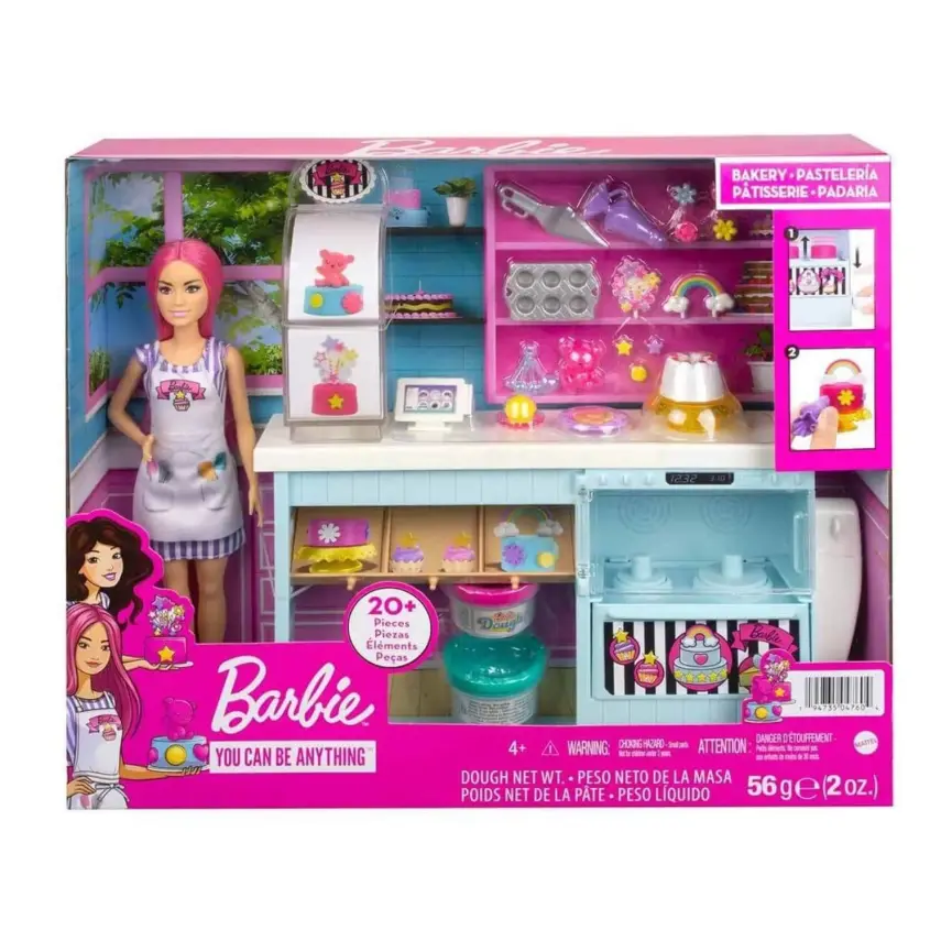 Barbie'nin Pasta Dükkanı Oyun Seti - 9