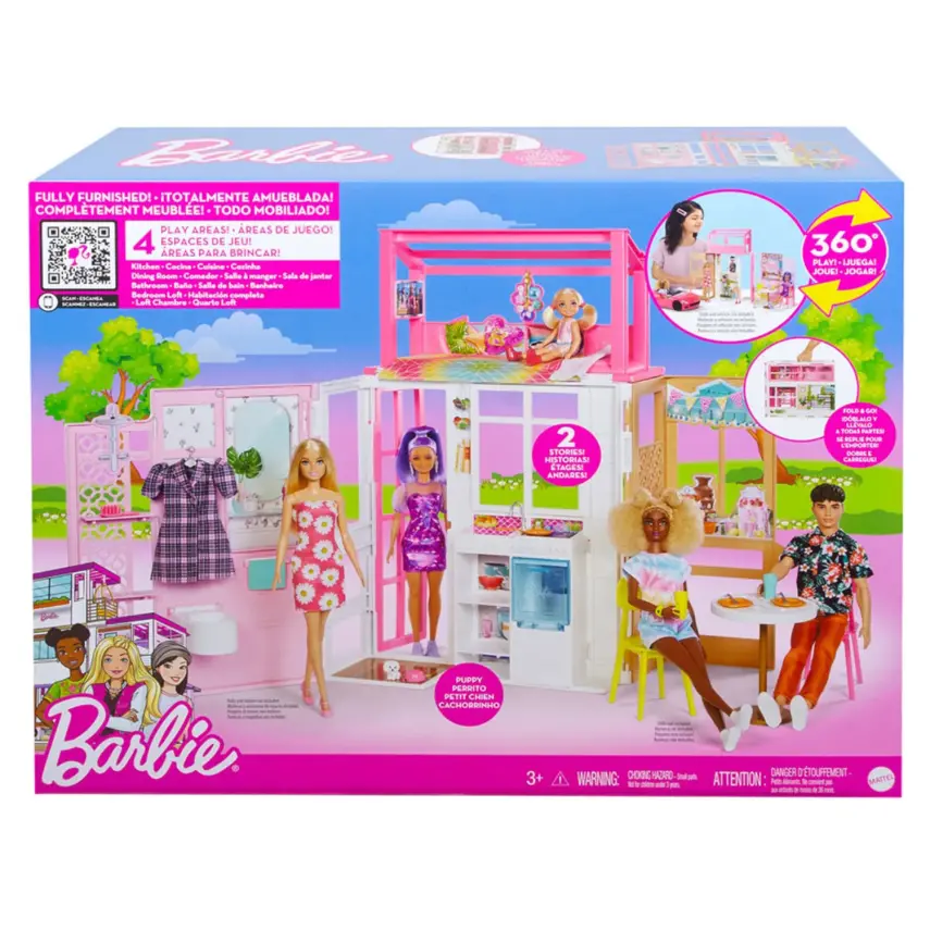 Barbie'nin Taşınabilir Portatif Evi - 5
