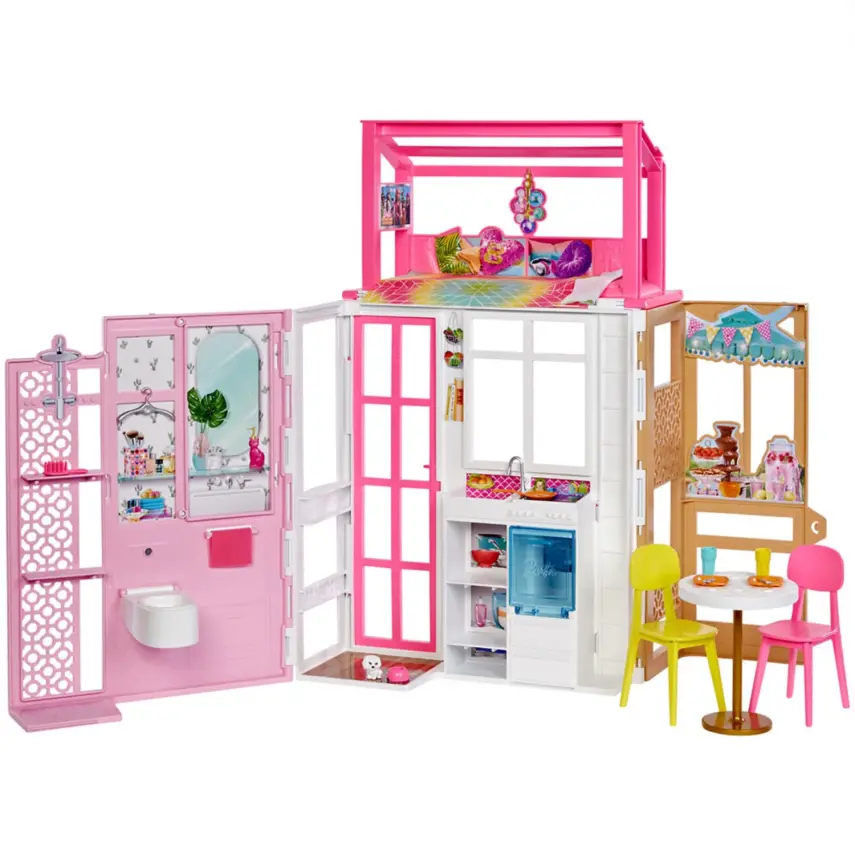 Barbie'nin Taşınabilir Portatif Evi - 1
