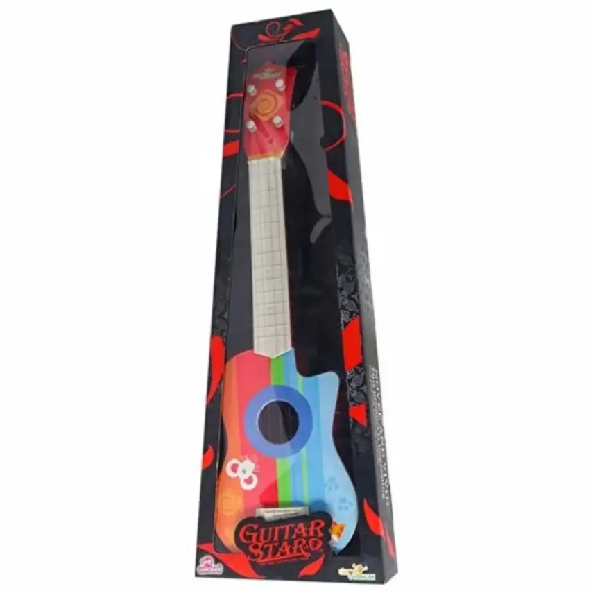 Baskılı Kutulu Gitar - 4