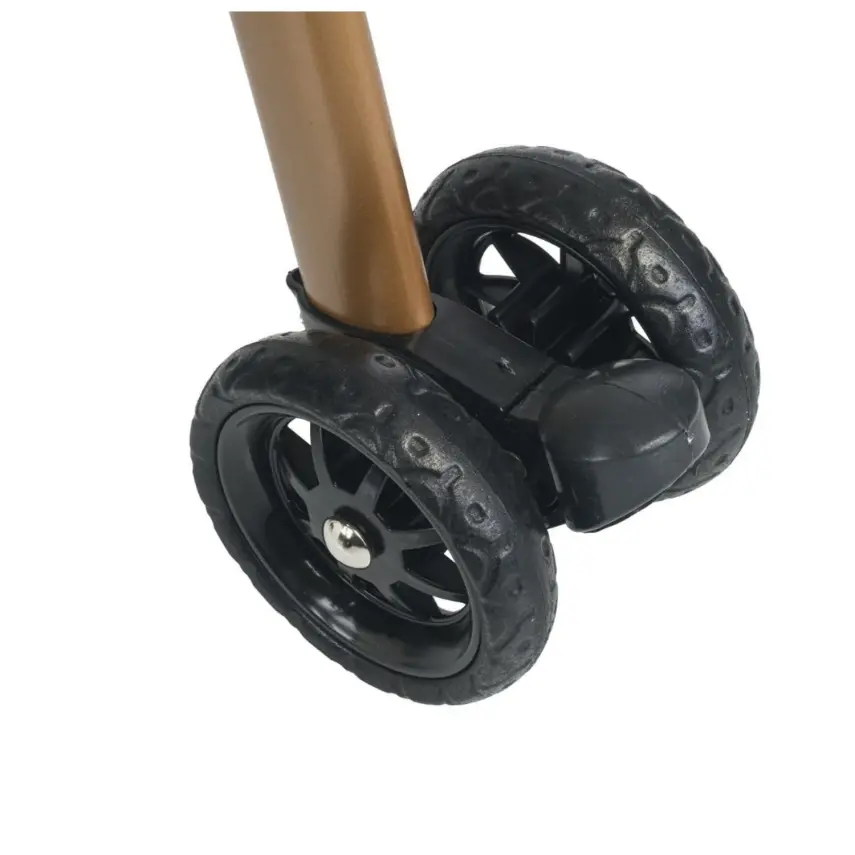 Be-Be Basic Pratik Ultra Hafif Katlanabilir Baston Bebek Arabası Gold Kahve - 8