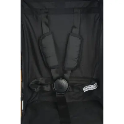 Be-Be Basic Pratik Ultra Hafif Katlanabilir Baston Bebek Arabası Siyah Gri - 6