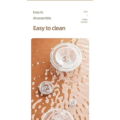 Bebebao Express 180 ML Elektrikli Süt Sağma Giyilebilir Göğüs Pompası - 5