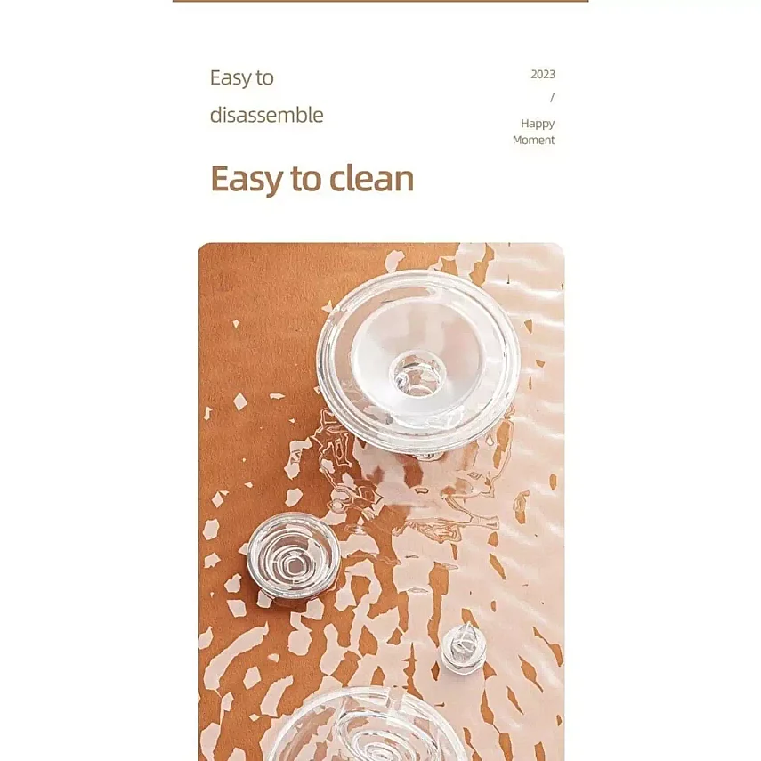 Bebebao Express 180 ML Elektrikli Süt Sağma Giyilebilir Göğüs Pompası - 5